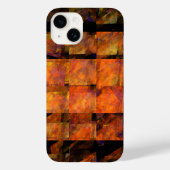 Coques Case-Mate iPhone L'art Abstrait au mur (Verso)