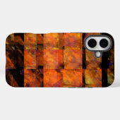 Coques Case-Mate iPhone L'art Abstrait au mur (Verso (horizontal))