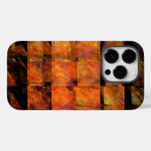 Coques Case-Mate iPhone L'art Abstrait au mur (Verso (horizontal))