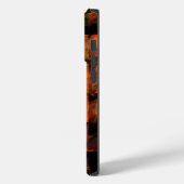 Coques Case-Mate iPhone L'art Abstrait au mur (Verso / Gauche)