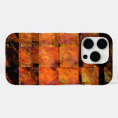 Coques Case-Mate iPhone L'art Abstrait au mur (Verso (horizontal))