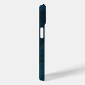 Coques Case-Mate iPhone L'art Abstrait de la femme bleue (Verso / Droite)
