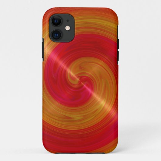 Coques Case-Mate iPhone L'art Abstrait de la spirale métallique (Dos)