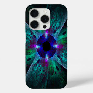 Coque iPhone 15 Pro L'art Abstrait des yeux