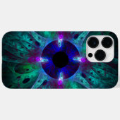 Coques Case-Mate iPhone L'art Abstrait des yeux (Verso (horizontal))