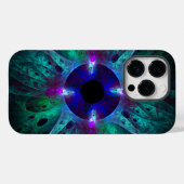 Coques Case-Mate iPhone L'art Abstrait des yeux (Verso (horizontal))