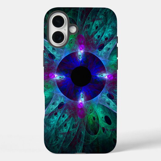 Coques Case-Mate iPhone L'art Abstrait des yeux (Verso)