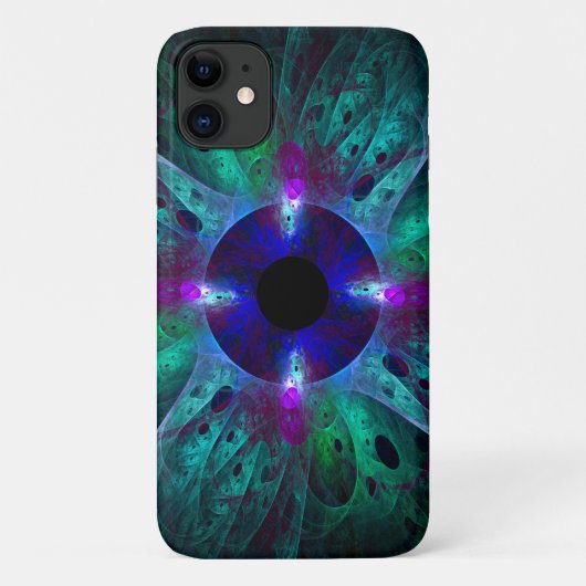 Coques Case-Mate iPhone L'art Abstrait des yeux (Dos)