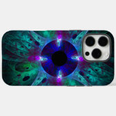 Coques Case-Mate iPhone L'art Abstrait des yeux (Verso (horizontal))