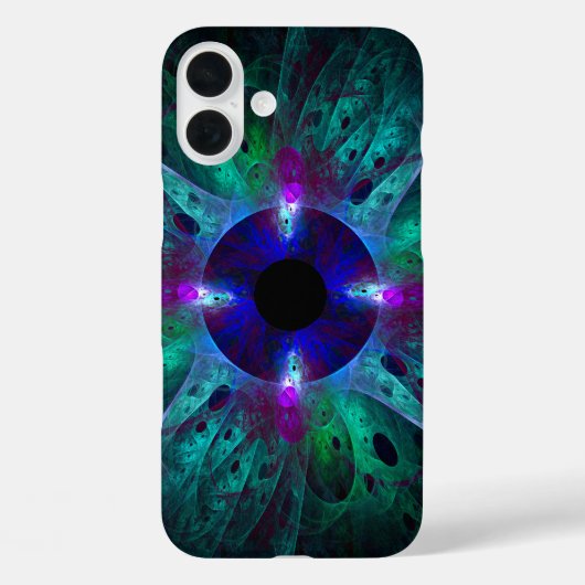 Coques Case-Mate iPhone L'art Abstrait des yeux (Verso)