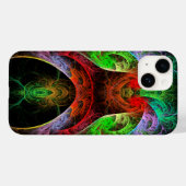 Coques Case-Mate iPhone L'art Abstrait du Carnaval (Verso (horizontal))