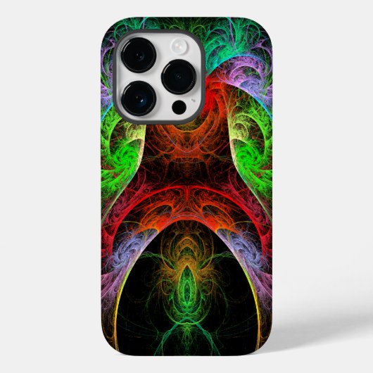 Coques Case-Mate iPhone L'art Abstrait du Carnaval (Verso)