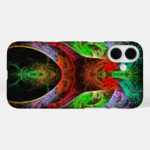 Coques Case-Mate iPhone L'art Abstrait du Carnaval (Verso (horizontal))