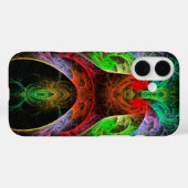 Coques Case-Mate iPhone L'art Abstrait du Carnaval (Verso (horizontal))