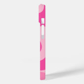 Coques Case-Mate iPhone L'art abstrait rose fille (Verso / Gauche)