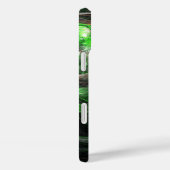 Coques Case-Mate iPhone L'art Abstrait vert du monde entier (Verso / Droite)