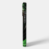 Coques Case-Mate iPhone L'art Abstrait vert du monde entier (Verso / Gauche)