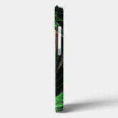 Coques Case-Mate iPhone L'art Abstrait vert du monde entier (Verso / Gauche)