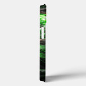 Coques Case-Mate iPhone L'art Abstrait vert du monde entier (Verso / Droite)