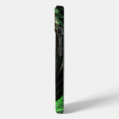 Coques Case-Mate iPhone L'art Abstrait vert du monde entier (Verso / Gauche)