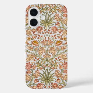 Coques iPhone 16 L'art botanique floral hyacinthe de William Morris