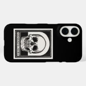 Coques Case-Mate iPhone L'art crânien Memento Mori (Verso (horizontal))