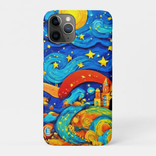 Case-Mate iPhone Case L'art de la nuit étoilée dessin animé