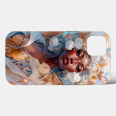 Coques Case-Mate iPhone L'art de la reine fée noire (Verso (horizontal))