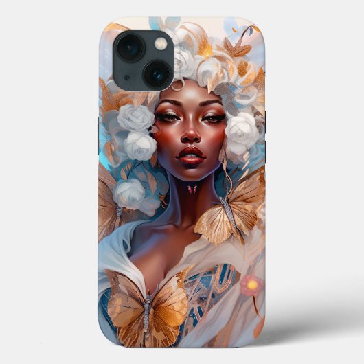 Coques Case-Mate iPhone L'art de la reine fée noire (Verso)