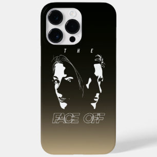 Coque Pour Pour iPhone 14 Pro Max L'art de la silhouette face à face humain  