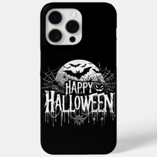 Coque iPhone 15 Pro Max L'art d'Halloween vintage