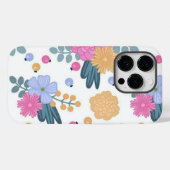 Coques Case-Mate iPhone L'art floral (Verso (horizontal))