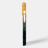 Coques Case-Mate iPhone L'art guitare rétro (Verso / Gauche)