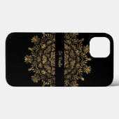 Coques Case-Mate iPhone L'art Hare Krishna - Typographie de Shree Radhe (Verso (horizontal))