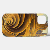 Coques Case-Mate iPhone L'art Imaginaire de Surreal Mountain City (Verso (horizontal))