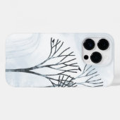 Coques Case-Mate iPhone L'Art Paysager De Neige D'Hiver (Verso (horizontal))