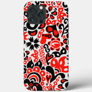 Case-Mate iPhone Case L'art populaire ukrainien motif floral abstact