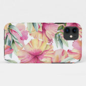 Coques Case-Mate iPhone L'art tropical lunaire (Dos (Horizontal))