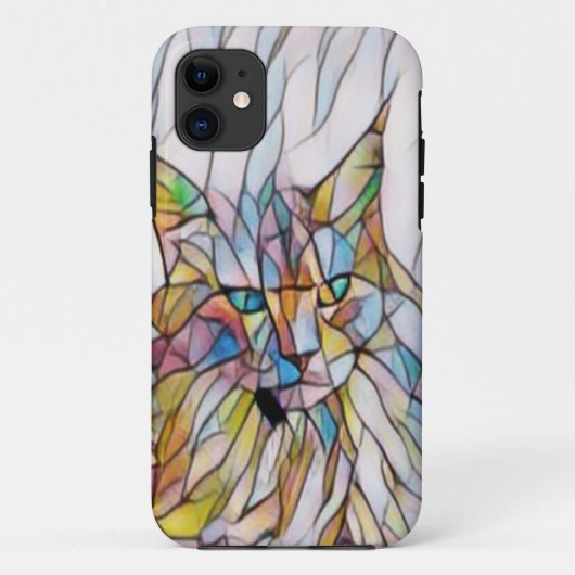 Coques Case-Mate iPhone L'artisanat de chats amusant (Dos)