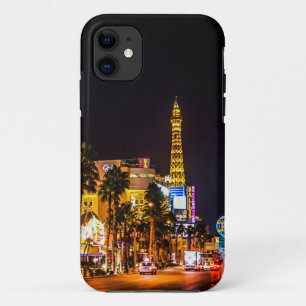 Coque Case-Mate Pour iPhone Las Vegas Night Lights Strip Tour Eiffel Casino