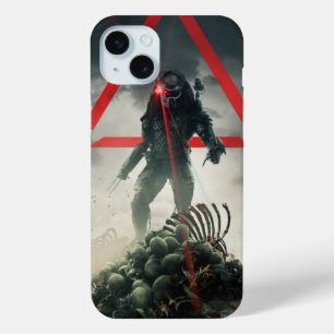 Coque iPhone 15 Mini Laser rouge Predator