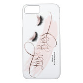 Coques Case-Mate iPhone Lashes rose Gold (Dos)