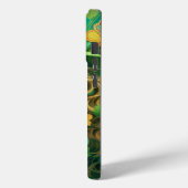 COQUES Case-Mate iPhone LASSE IRLANDAISE COUPÉE ENTOURÉE DE SHAMROCKS (Verso / Gauche)