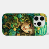 COQUES Case-Mate iPhone LASSE IRLANDAISE COUPÉE ENTOURÉE DE SHAMROCKS (Verso (horizontal))