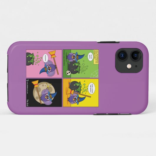 Coques Case-Mate iPhone L'Assistant Apprentice - Cleaning Comic (Dos (Horizontal))