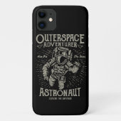 Coques Case-Mate iPhone L'Astronaut, Aventurier De L'Espace Extérieur, Vis (Dos)