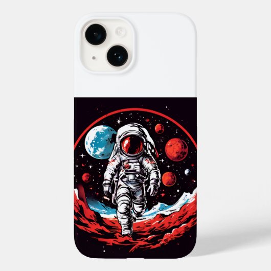 Coques Case-Mate iPhone l'astronaute (Verso)