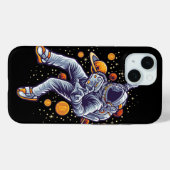 Coques Case-Mate iPhone L'astronaute Bitcoin à la lune - Crypto Bitcoin (Verso (horizontal))