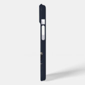 Coques Case-Mate iPhone L'astronaute Chat ayant une coupe de café (Verso / Gauche)