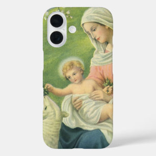 Coques iPhone 16 L'atelier de Joseph avec Marie et l'enfant Jésus